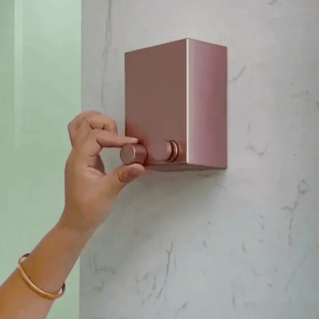 Soga para Colgar la Ropa con Soporte de Pared Regulable.