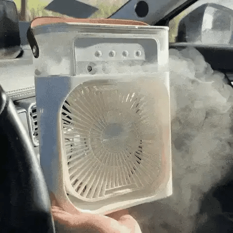 ABANICO/ MINI VENTILADOR DE AIRE CON HUMIFICADOR