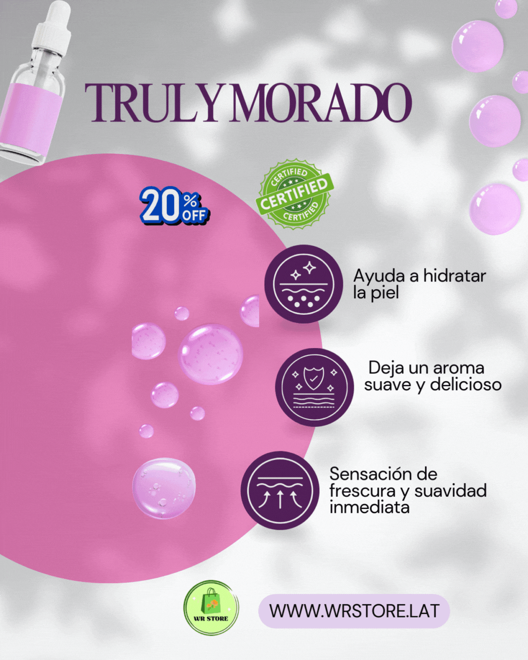 TRULY MORADO 100 ML